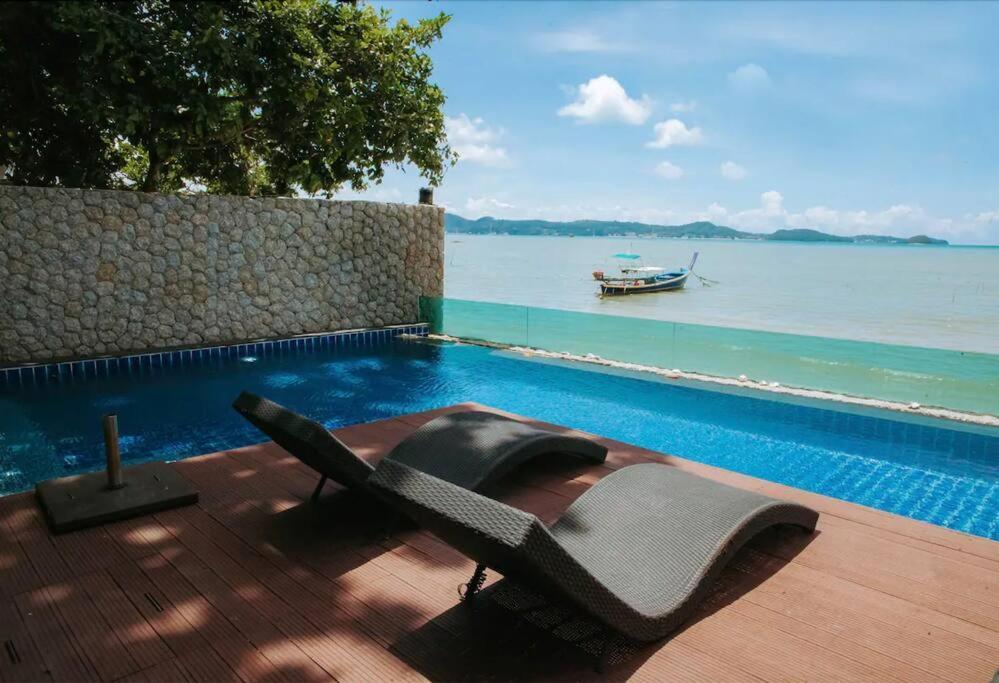 Beachfront Luxury Villa With Private Pool Ban Saiyuan Ngoại thất bức ảnh